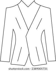 This is a beautiful  vector blazer design