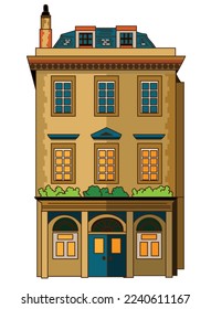 This beautiful vintage brown house boasts intricate detailing and timeless charm. Perfect for collectors and enthusiasts, it's a must-have addition to any collection. Its classic design and rich brown