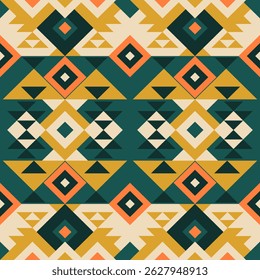 This beautifully crafted pattern draws on triangular shapes, blending geometric precision with a modern touch. A striking design that honors Native traditions while offering a fresh, contemporary aest