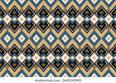 This beautifully crafted pattern draws on triangular shapes, blending geometric precision with a modern touch.