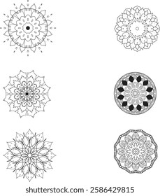 This beautifully designed Mandala Coloring Book for adults. Featuring intricate patterns and detailed designs, this coloring book offers a calming escape and promotes mindfulness.