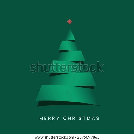 This is a beautifully stylized Christmas Tree Design ideal for holiday celebrations and events