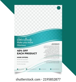 This is a beauty related flayer. 