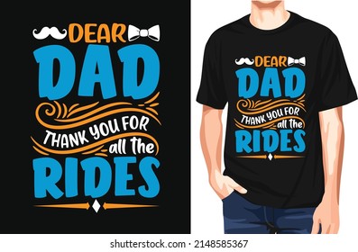 This is best father's day typography t-shirt design 2022. creative concept and quality full new design