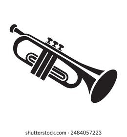 This is a best trumpet vector icon .illustration.