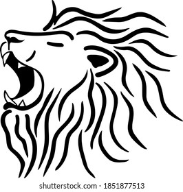 This is best and unique lion graphics .