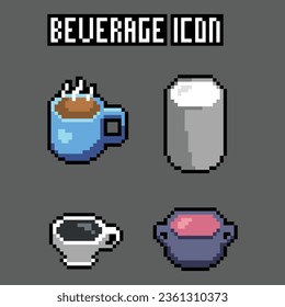 this is a beverage icon in pixel art with colorful color,this item good for presentations,stickers, icons, t shirt design,game asset,logo and project.