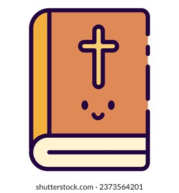 This Bible icon is suitable for Thanksgiving event and autumn season.