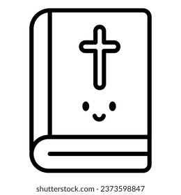 This Bible icon is suitable for Thanksgiving event and autumn season.