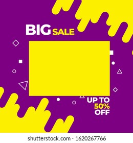 
This Big Sale Template can be used for your brand.