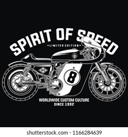 This “Retro Bike Design” are perfect for using on shirt design, poster and other creative applications.