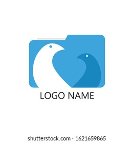 this is a bird-inspired vector logo. why birds because birds are a flying animal that can describe a traffic without traffic and it is perfect for a logo file. This logo is good for applications or we