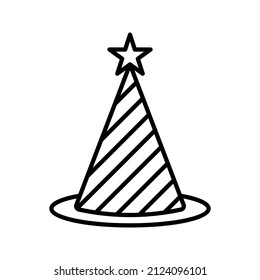 this is a birthday-related icon that uses a glyph style