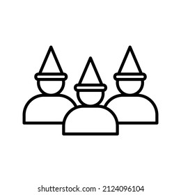 this is a birthday-related icon that uses a glyph style