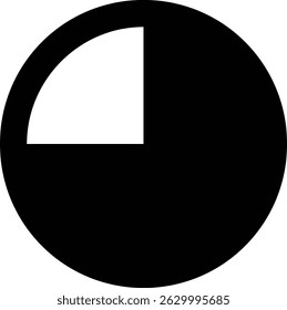 This is black color watch icon design