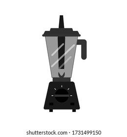 This is a black electric blender.