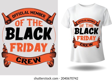 Esta es la tipografía moderna del Viernes negro cita el vector de diseño de camisetas