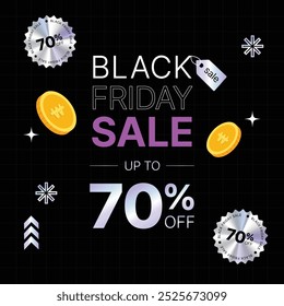 This is a Black Friday sale event design.