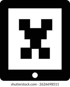 Das ist ein schwarzes Symboldesign
