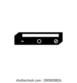 this is a black vector tool for straightening an object