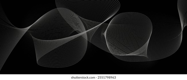 Este fondo abstracto en blanco y negro presenta un llamativo contraste de luz y oscuridad, donde surgen patrones audaces de la interacción entre el blanco y el negro puros. 