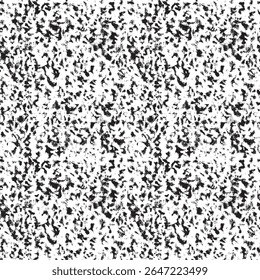 Esta é uma textura manchada em preto e branco, adequada para vários projetos de design.