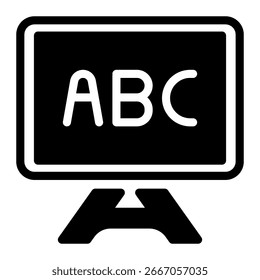 Este ícone Blackboard é adequado para Faculdade, Escola, Educação, etc.