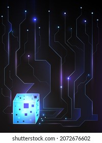 this is block chain technology and bitcoin cryptocurrency background