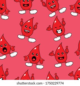 Este es un diseño de patrones sin fisuras de mascota de la sangre. Esta pauta puede utilizarse con diversos fines, tanto para necesidades comerciales, educativas, de salud como personales.