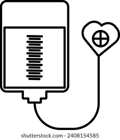 this is a blood transformation icon in unique style