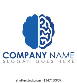 This is Blue Color Brain Logo.high resolution and creative logo for health related company and websites.you can easily print this logo.