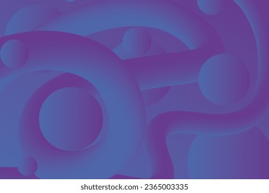 This is a Blue Purple 3D Backgrounds luxury design