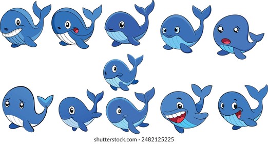 This is a Blue Whale design ,animal vector design ,with high quality eps dormat 
