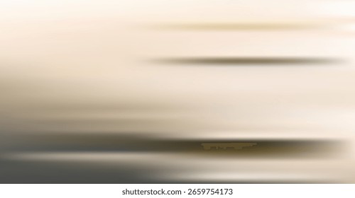 Este fondo borroso muestra líneas Horizontales en tonos de marrón, blanco y bronceado, creando un efecto de movimiento y sugiriendo una estética suave, elegante y de textura suave