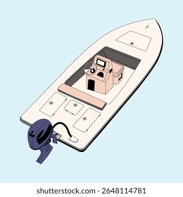 this boat is for printing in any product. Example: T-shirt, Mog, glass, cap etc