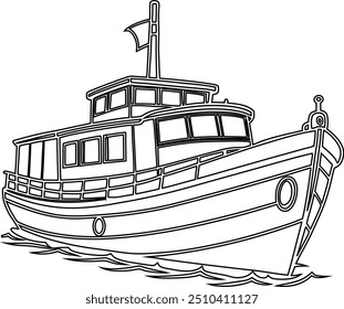 This is a Boat Vector 4