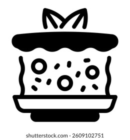 This Bobotie icon is suitable for Africa, Africa Day, etc