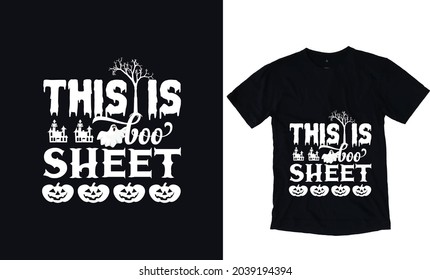 This is boo sheet design