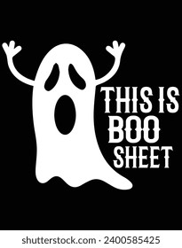 This is boo sheet - EPS file for cutting machine. You can edit and print this vector art with EPS editor.