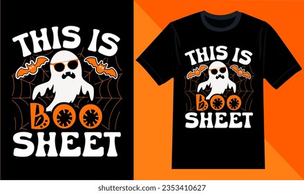 This Is Boo Sheet Halloween T-shirt design