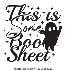this is boo sheet SVG design