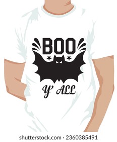 This Is Boo Sheet T Shirt, Halloween Ghost Shirt, white Background Shirt, ghost  Halloween Vintage Shirt Print Template