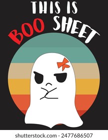 This Is Boo Sheet T Shirt Print Template Typography t-shirt design