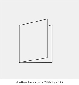 das ist ein Buch-Icon-Design