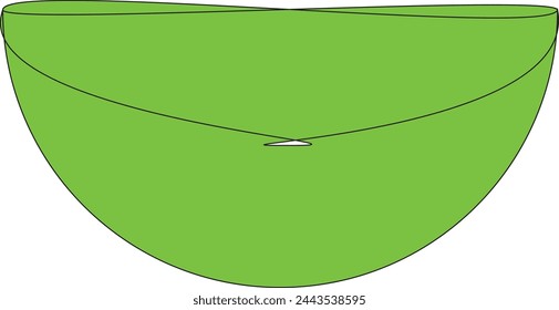 This is a bowl design icon 