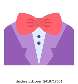 This Bowtie icon is suitable for Mardi Gras carnival, Medieval, party, etc.