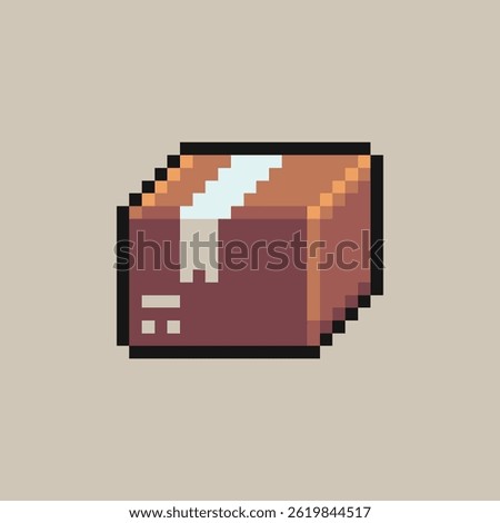 this is box icon in pixel art with simple color ,this item good for presentations,stickers, icons, t shirt design,game asset,logo and your project