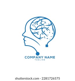 This is brain logo design