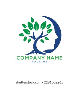 This is brain mental health logo