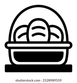 Este icono de pan es adecuado para el día de Acción de Gracias y la temporada de otoño, etc.